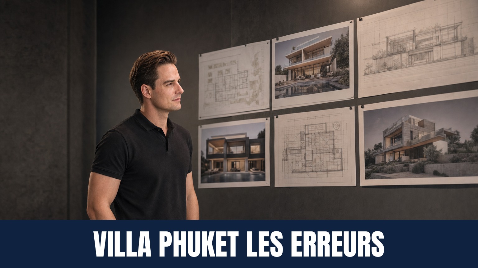 Villa 3 chambres à Phuket : visite chantier 7 mois après